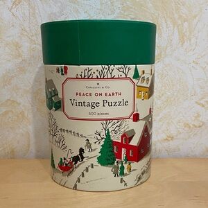 Cavallini & Co. Peace on Earth Vintage Puzzle - 500 Piece Puzzle